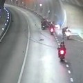 Snimak nesreće u Turskoj ledi krv u žilama: Automobil pokosio motociklistu, supruga bila iza njega!