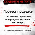 Studenti pozivaju na protest podrške srpskim maturantima na Kosovu i Metohiji