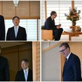 Japanski car Naruhito lično dočekao Aleksandra Vučića: Potpisuju se važni sporazumi (Foto)