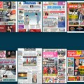Naslovne strane današnjih novina: Prelistavanje štampe za četvrtak, 12. februar 2026. godine