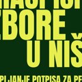 Počinje prikupljanje potpisa za raspisivanje vanrednih izbora u Nišu