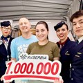 Ер Србија превезла милионитог путника у 2026. години