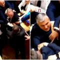 Tuča u parlamentu Gruzije tokom sednice na kojoj je govorio premijer Kobahidze (video)