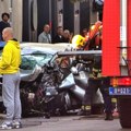Saobraćajna nesreća na Dorćolu: Autobus udario u automobil, vozač prevezen u bolnicu