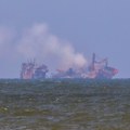 Drama u Severnom moru - gori teretni brod sa 3.000 automobila, jedna osoba stradala, 16 povređenih