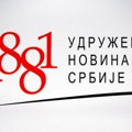 Udruženje novinara Srbije zahteva kaznu za nasilje