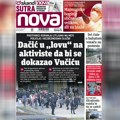 „Nova“ u utorak piše: Šta sve od imovine poseduju predsednik i članovi njegove porodice