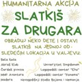 Humanitarna akcija Slatkiš za drugara