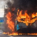 Zapalio se autobus na auto-putu