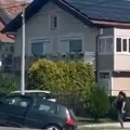 (Video) Vozilo završilo u kanalu: Saobraćajna nesreća u Batajnici, saobraćaj obustavljen
