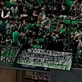 Navijači Panatinaikosa pred meč sa Zvezdom okačili transparent sa jasnom porukom: "Teška vremena..."