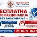 „NEDELJA OTVORENIH VRATA“ ZA HPV VAKCINACIJU U SREMSKOJ MITROVICI: Bez zakazivanja za uzrast od 9 do 45 godina