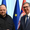 Vučić se sastao sa predsednikom Vrhovne rade Ukrajine Ruslanom Stefančukom