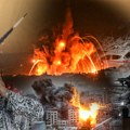 Vazdušni napadi Izraela na Gazu, vide se dim i plamen; Gardijan: Intenzivirala se izraelska kopnena operacija