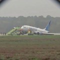 Još jedna nezgoda: Putnički avion skliznuo sa piste, prevrnuo se na travu, putnici evakuisani