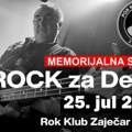 Memorijalna svirka „ROCK za Dešu“ u četvrtak u Rok klubu u Zaječaru