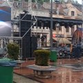 SNS tvrdi da je skup prijavljen zakonito, Medijana naredila uklanjanje bine