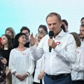 Lider opozicione Građanske koalicije Tusk proglasio izbornu pobedu