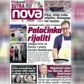 „Nova“ piše: Vučićev palačinka rijaliti