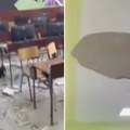 Pao deo plafona u gimnaziji tokom časa: Incident u Bečeju, troje đaka lakše povređeno