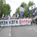 U Beogradu održana protestna šetnja studenata u blokadi