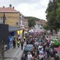 Protivnici blokada šetali večeras u Lebanu, Vlasotincu i Medveđi