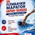 Sve je spremno za 56. Plivački maraton Jarak–Šabac: Bogat celodnevni program na Starom gradu