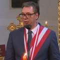 Predsedniku Vučiću uručen Orden budimske Eparhije u Mađarskoj: Ulagaćemo i dalje u svetinje, nadam se da ću opravdati…