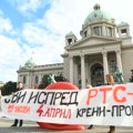 Kreni-Promeni pozvao na protest ispred RTS-a kako bi se sprečio „puzajući državni udar“