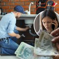 Koje majstore ne morate da plaćate ako plaćate "Infostan": Od zapušene sudopere do lifta, ceo spisak