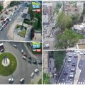 Pančevački most zakrčen, Autokomanda pred pucanjem: Standardni jutarnji špic u Beogradu, gužve na udarnim mestima, Takovska…