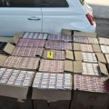 MUP: Uhapšen Beograđanin u čijem automobili su bile cigarete vredne 2,85 miliona dinara