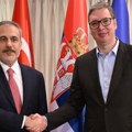 Vučić sa Fidanom: Srbija posebno pridaje značaj odnosima sa Turskom