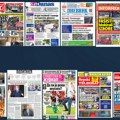 Naslovne strane sutrašnjih novina: Prelistavanje štampe za ponedeljak, 9. jun 2025. godine