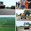 (Foto) nanose se slojevi asfalta Rehabilituje se preko 6 kilometara puta Stapar-Prigrevica