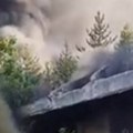 Izbio jeziv požar, gori Titova vila u Bugojnu: Gusti dim iznad nekadašnje luksuzne rezidencije (video)