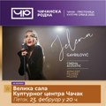 Jelena Gavrilović održaće koncert posvećen Sonji Savić u Čačku - specijalna gošća Katarina Radivojević