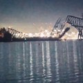 Ужас у Балтимору: Мост се срушио након што је брод ударио у њега, стравичне сцене несреће, нестало најмање седморо људи…