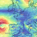 Nova oluja nalik uraganu juri prema Evropi: Očekuju se orkanski vetrovi i padavine, evo šta čeka Srbiju