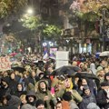 Protest opozicije: Zahtevi, kiša i prazno Predsedništvo