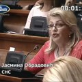 Ovo je poslanica Jasmina Obradović kojoj je pozlilo: Hitna pomoć je iznela iz Skupštine, Brnabić saopštila da je imala…