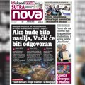 „Nova“ piše: Opozicija saglasna – ako u subotu bude bilo nasilja, Vučić će biti odgovoran