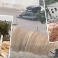 Snimci stravičnog nevremena koje je pogodilo Grčku: Ženu udario grom dok je bila zarobljena u automobilu!