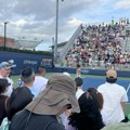 US open iz prvog reda: Udara po telefonu kao što udara loptu