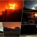 MAPA Grčka u plamenu, dimu i pepelu: Ovo su najkritičnije tačke, tokom 24 sata buknulo više od 200 požara