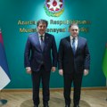 Ministar Gašić u zvaničnoj poseti Bakuu Srbija veoma zahvalna Azerbejdžanu na principijelnoj i bezrezervnoj podršci
