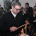 Vučić: Pinosava je sidro za naš narod i duhovna kuća ljudi ovog kraja FOTO