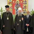 Patrijarh Porfirije sa mitropolitom solunskim Filotejem: Bratski razgovor u duhu hrišćanske ljubavi i uzajamnog poštovanja