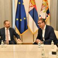 Vučić u razgovoru sa Žiofreom: EU je najveći spoljnopolitički partner Srbije