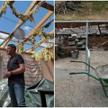 (Foto) razorno nevreme pogodilo Gornji Milanovac Oluja nosila crepove, oštećene kuće stradali i usevi